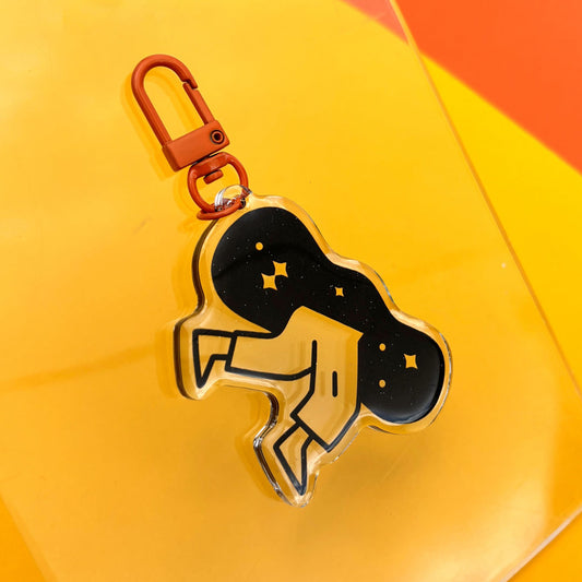 Into the Unknown Acrylic Keychain