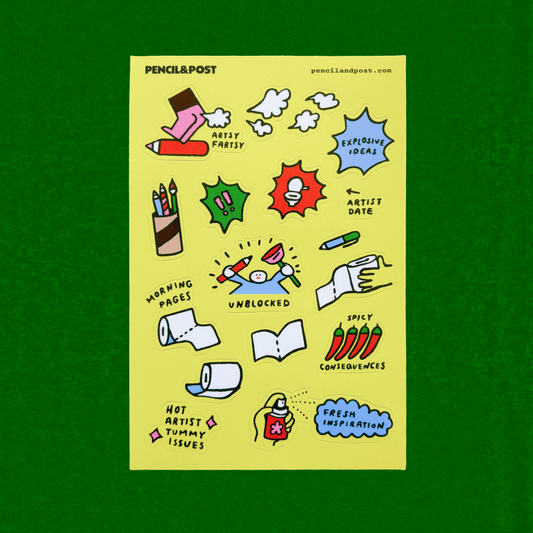 Artsy Fartsy Sticker Sheet