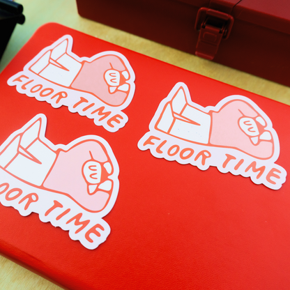 Floor Time Sticker