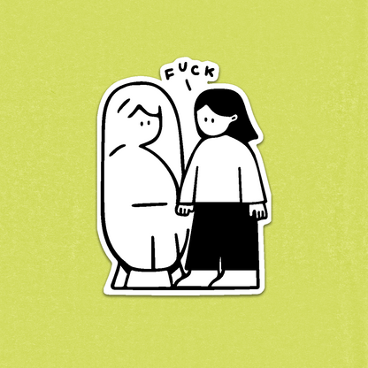 F*ck, Mirror Sticker
