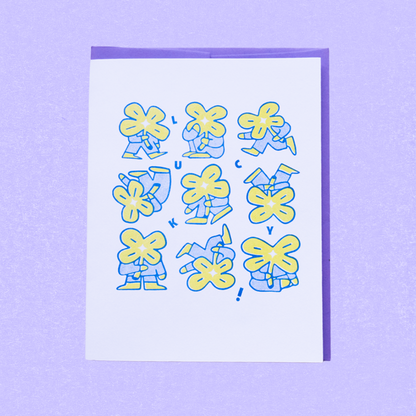 Lucky! Greeting Card