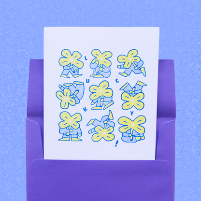 Lucky! Greeting Card