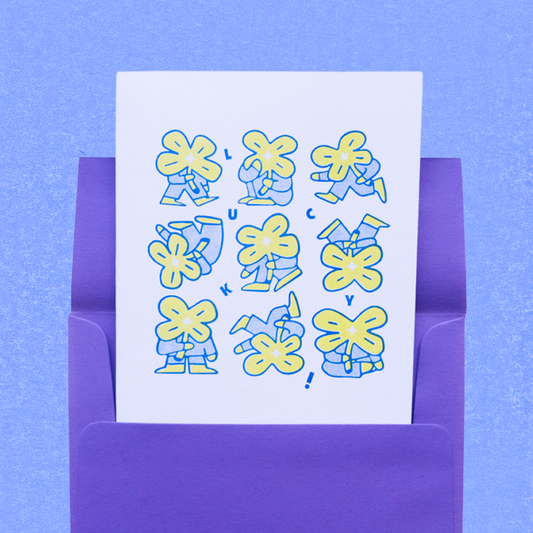 Lucky! Greeting Card