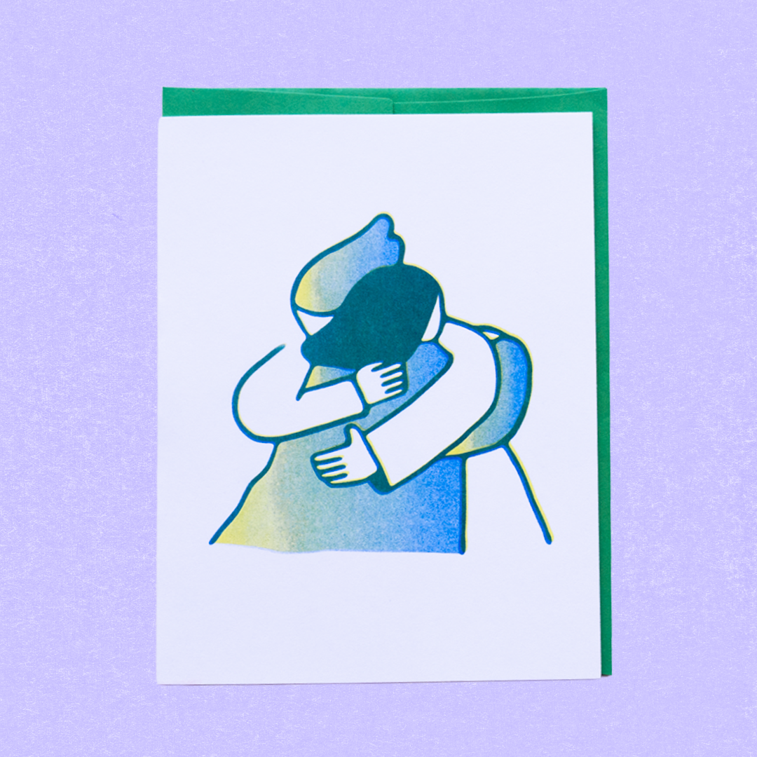 'Here's a Hug' Greeting Card