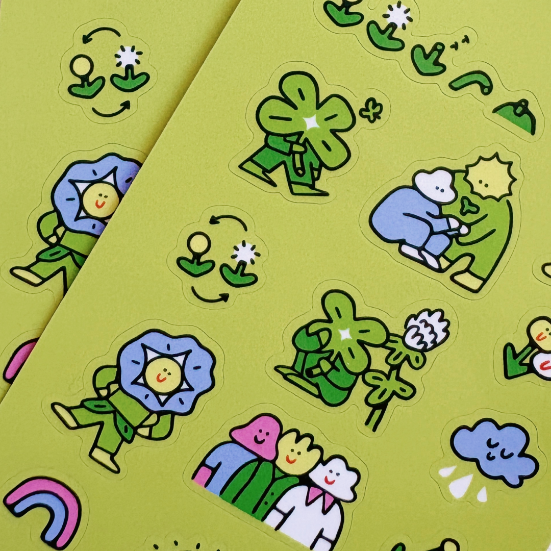 Grass is Greener Sticker Sheet