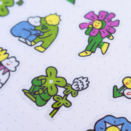 Grass is Greener Sticker Sheet