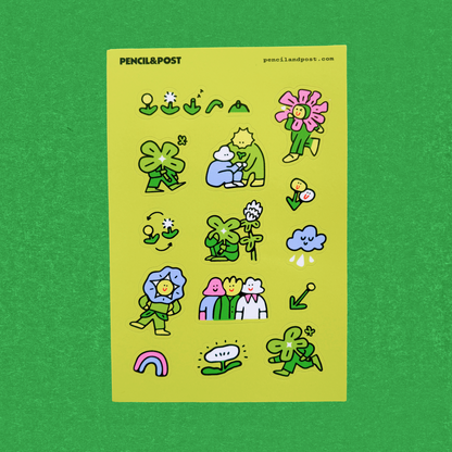 Grass is Greener Sticker Sheet
