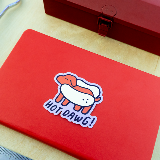 Hot Dawg! Sticker