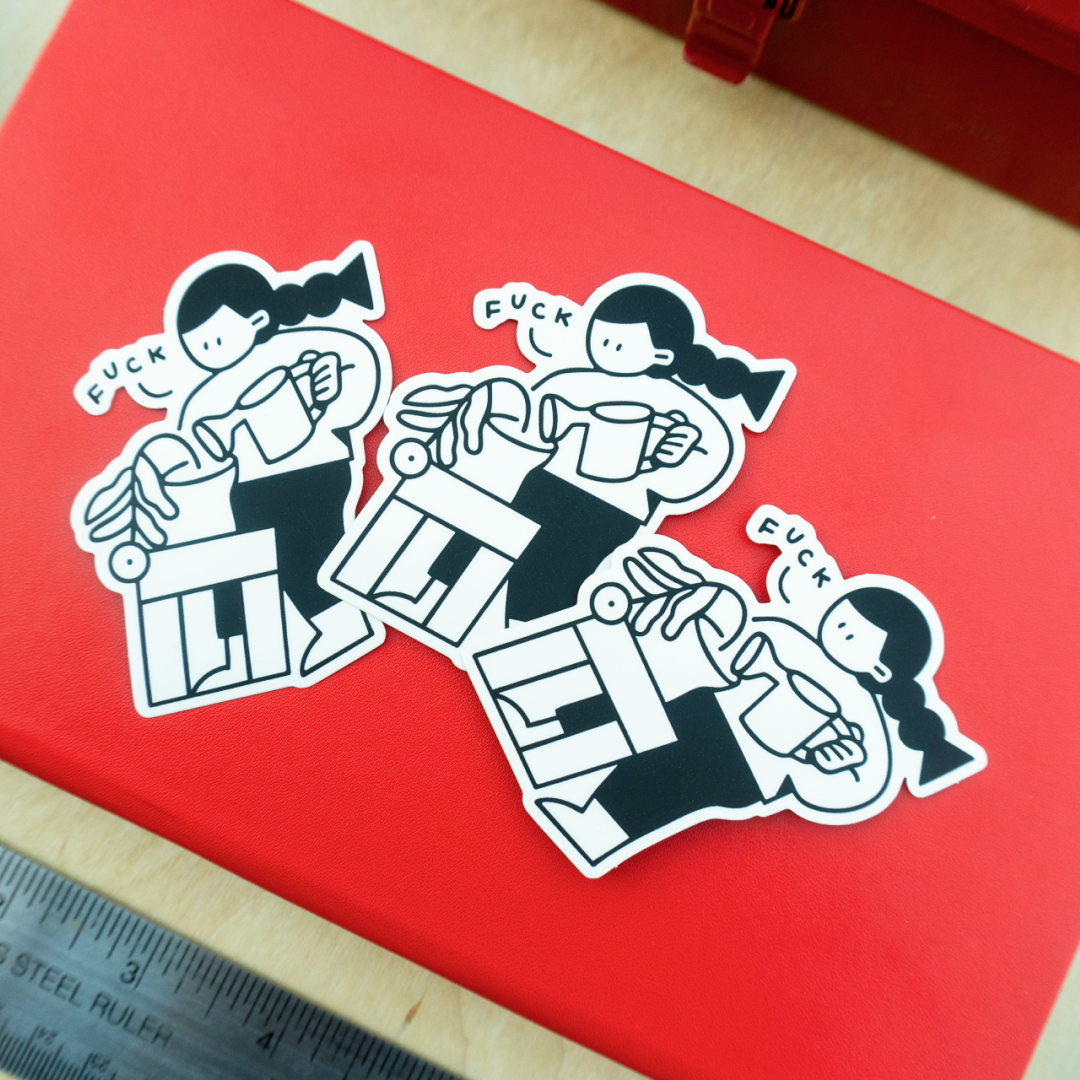 F*ck, I Killed My Plant Sticker