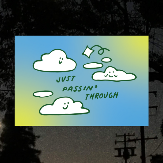Just Passin' Through Art  Print