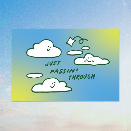 Just Passin' Through Art  Print