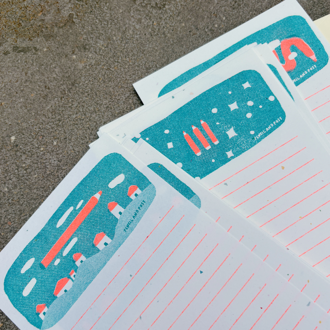 Stardust Cosmic Letter Paper Set