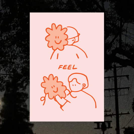 Feel Art Print