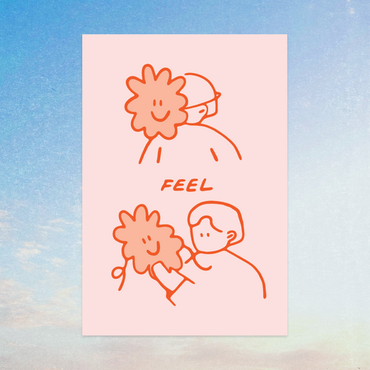 Feel Art Print