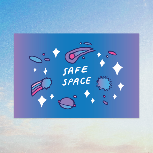 Safe Space Art Print