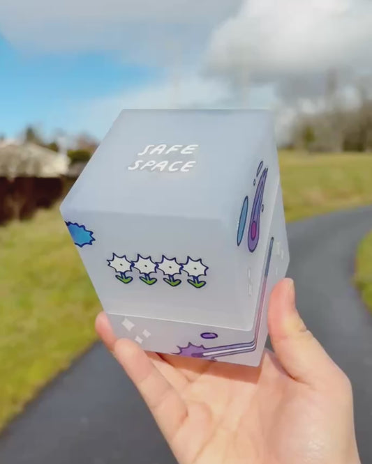 Safe Space Transparent Sticker Sheet